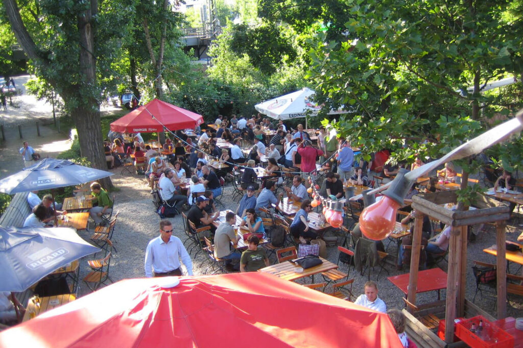 Schleusenkrug Biergarten in Berlin