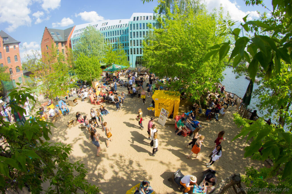 Yaam Young African Art Market Open Air Club in Berlin