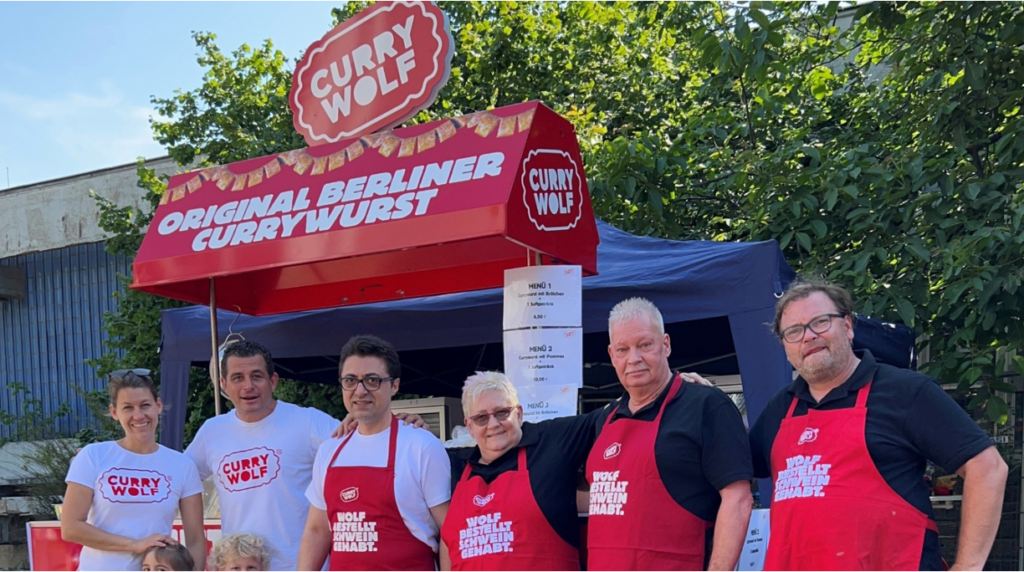 Team von Curry Wolf in Berlin 