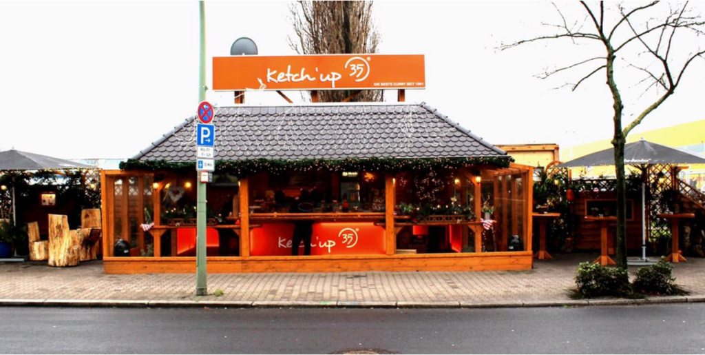 Currywurst Stand von Ketch'up 35 in Berlin 