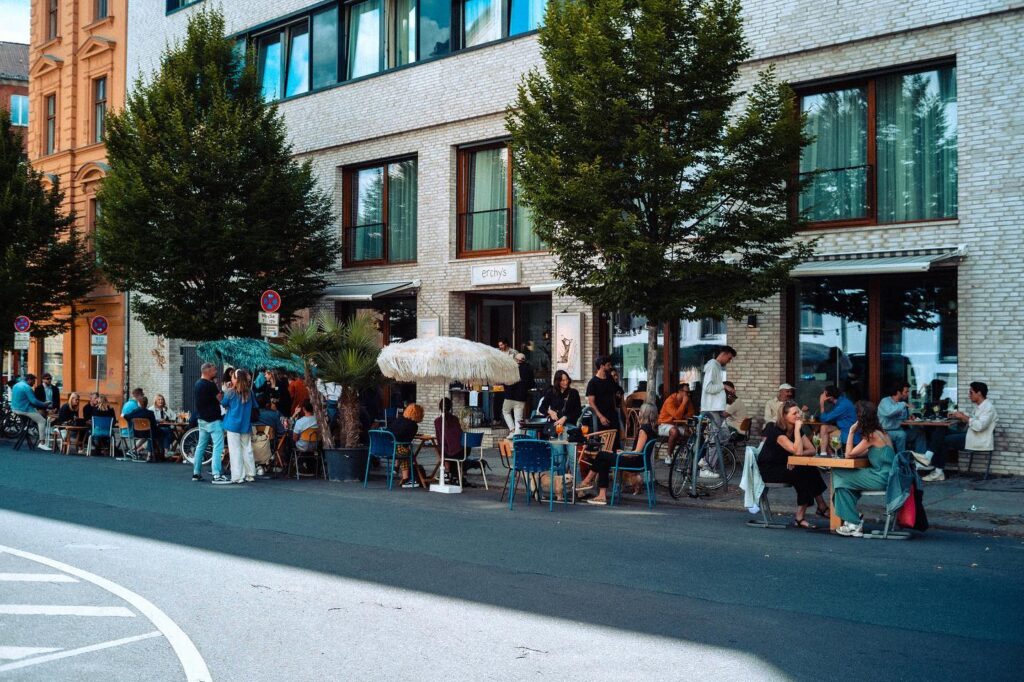 Brunch in Berlin vor dem Erchy's